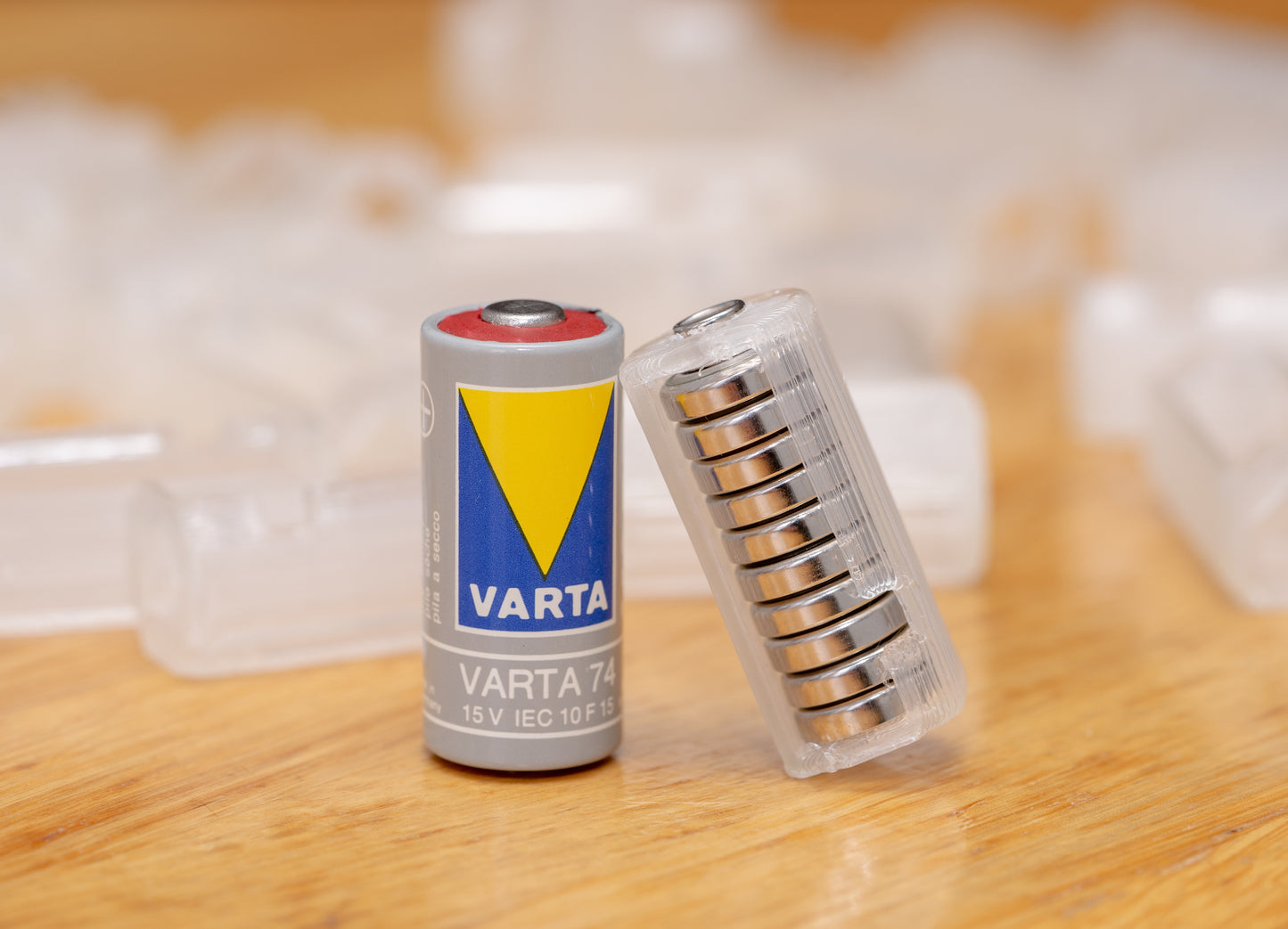 15V V74PX Batterie Adapter Feinwerkbau Morini LP90 504 A220 10F15 10LR54 BLR154