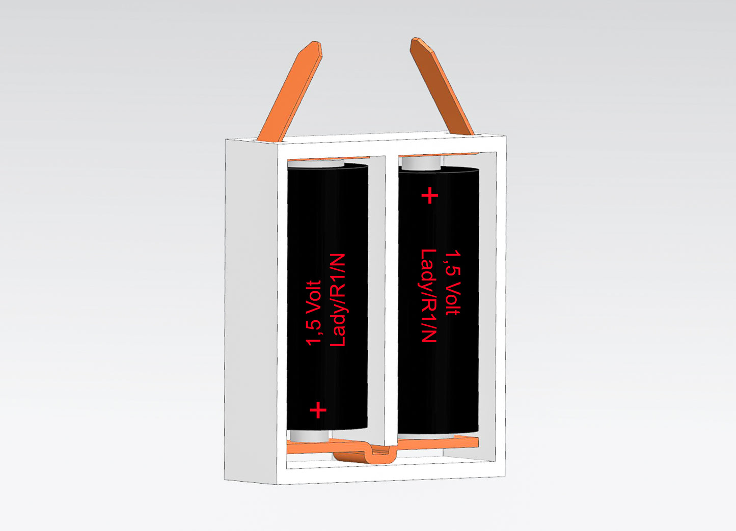 Fumalux Feuerzeug Batterie Adapter RL4 Rulag 2 Volt Blei Akku IKA Kleinstakku