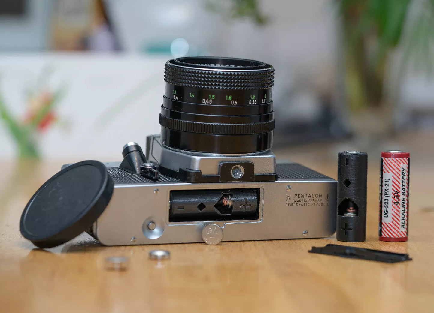 Praktica Pentacon Batterie Adapter 4,5 Volt PX21 PX-21